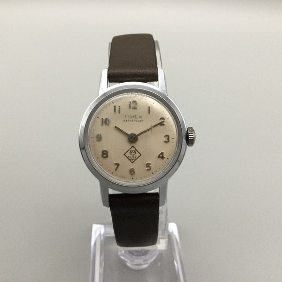 Vintage 1960's Timex BSA Cub Scout Watch Manual Wind 28mm Dial Working - Picture 2 of 11